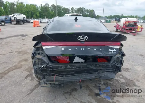 2021 Hyundai Elantra Limited из США, поврежденный, VIN KMHLP4AG2MU072291